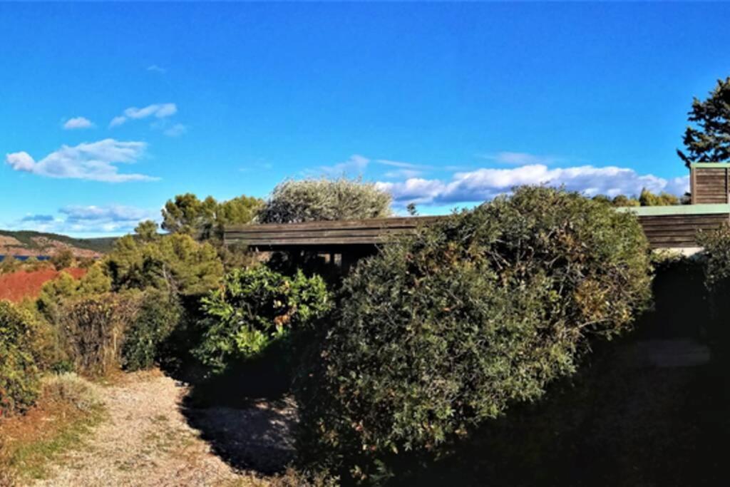 Studio 32M2 - Dans Propriete Avec Vue Imprenable Sur Le Lac Du Salagou Liausson Exterior photo